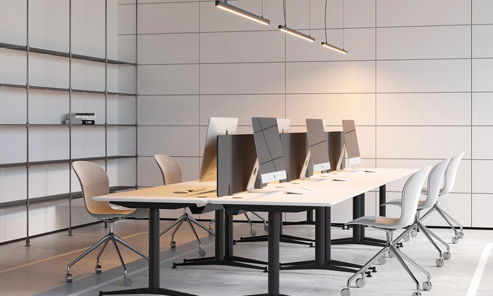 Oficinas con buena iluminación